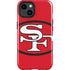 NFL San Francisco 49ers Retro Logo iPhone 14 Plus Impact Case