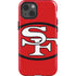 NFL San Francisco 49ers Retro Logo iPhone 15 Impact Case