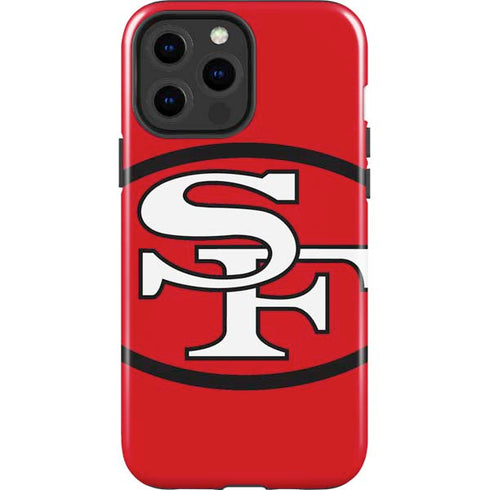 NFL San Francisco 49ers Retro Logo iPhone 15 Pro Max Impact Case