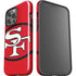 NFL San Francisco 49ers Retro Logo iPhone 15 Pro Max Impact Case