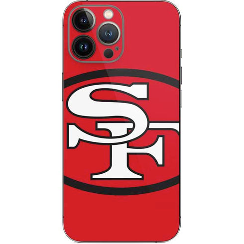 NFL San Francisco 49ers Retro Logo iPhone 14 Pro Max Skin
