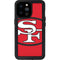 NFL San Francisco 49ers Retro Logo iPhone 14 Pro Max Waterproof Case