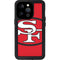 NFL San Francisco 49ers Retro Logo iPhone 14 Pro Waterproof Case
