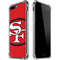 NFL San Francisco 49ers Retro Logo iPhone 7/8 Plus Clear Case