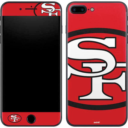 NFL San Francisco 49ers Retro Logo iPhone 8 Plus Skin
