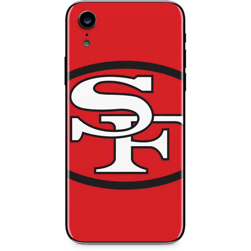 NFL San Francisco 49ers Retro Logo iPhone XR Skin