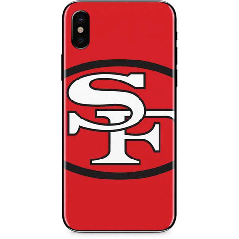 NFL San Francisco 49ers Retro Logo iPhone XS Max Skin