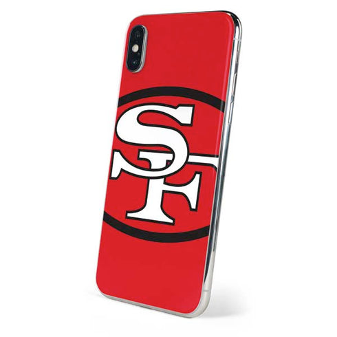 NFL San Francisco 49ers Retro Logo iPhone XS Max Skin