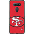 NFL San Francisco 49ers Retro Logo LG K51/Q51 Clear Case