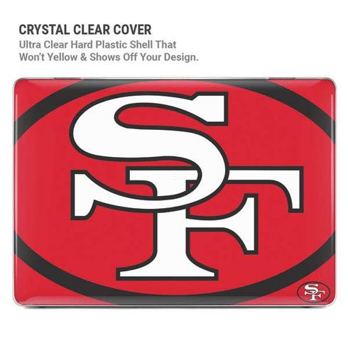 NFL San Francisco 49ers Retro Logo MacBook Air 13in M1 (2021) Case plus Skin