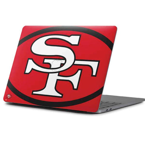 NFL San Francisco 49ers Retro Logo Apple MacBook Pro 13-inch Skin