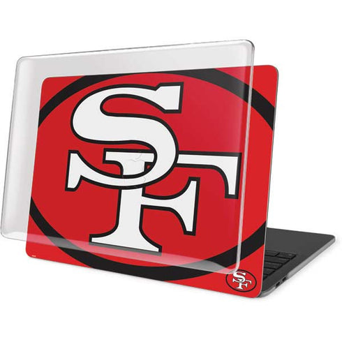 NFL San Francisco 49ers Retro Logo MacBook Pro 16in (2019-20) Case plus Skin