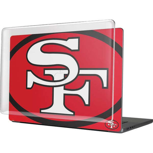 NFL San Francisco 49ers Retro Logo MacBook Pro 16in (2021-25) Case plus Skin