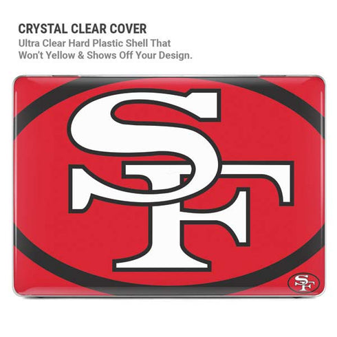 NFL San Francisco 49ers Retro Logo MacBook Pro 16in (2021-25) Case plus Skin