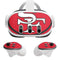 NFL San Francisco 49ers Retro Logo Meta Quest 3 Skin