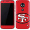 NFL San Francisco 49ers Retro Logo Moto E5 Play Skin