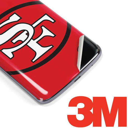 NFL San Francisco 49ers Retro Logo Moto E5 Plus Skin