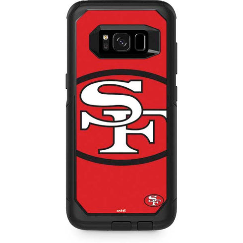 NFL San Francisco 49ers Retro Logo Otterbox Commuter Galaxy Skin
