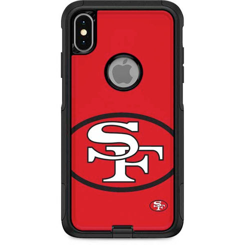 NFL San Francisco 49ers Retro Logo Otterbox Commuter iPhone Skin