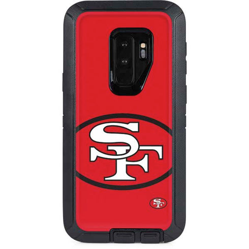 NFL San Francisco 49ers Retro Logo Otterbox Defender Galaxy Skin