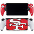 NFL San Francisco 49ers Retro Logo PlayStation Portal Remote Player Skin