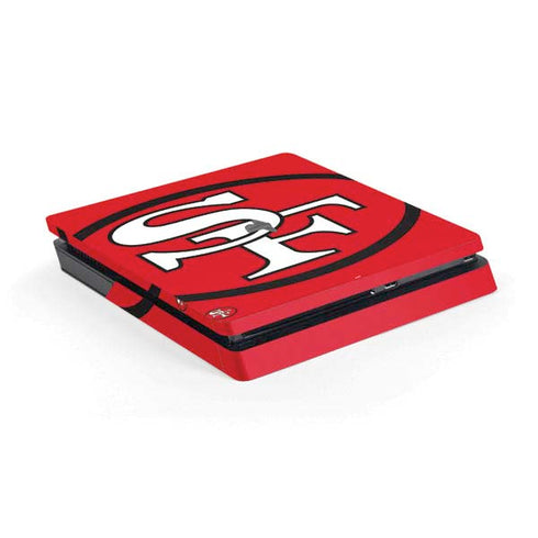 NFL San Francisco 49ers Retro Logo PS4 Slim Skin