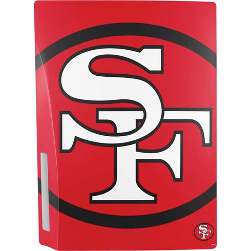 NFL San Francisco 49ers Retro Logo PS5 Bundle Skin