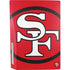 NFL San Francisco 49ers Retro Logo PS5 Console Skin