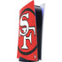 NFL San Francisco 49ers Retro Logo PS5 Digital Edition Console Skin