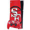 NFL San Francisco 49ers Retro Logo PS5 Slim Digital Edition Bundle Skin