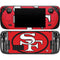 NFL San Francisco 49ers Retro Logo Steam Deck Handheld Gaming Computer Skin