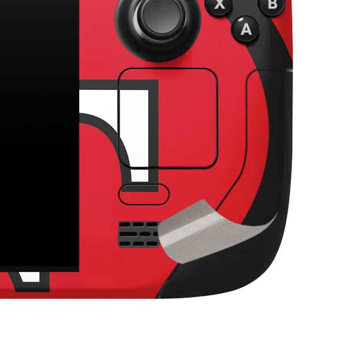 NFL San Francisco 49ers Retro Logo Steam Deck Handheld Gaming Computer Skin