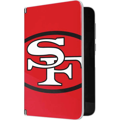 NFL San Francisco 49ers Retro Logo Surface Duo Skin