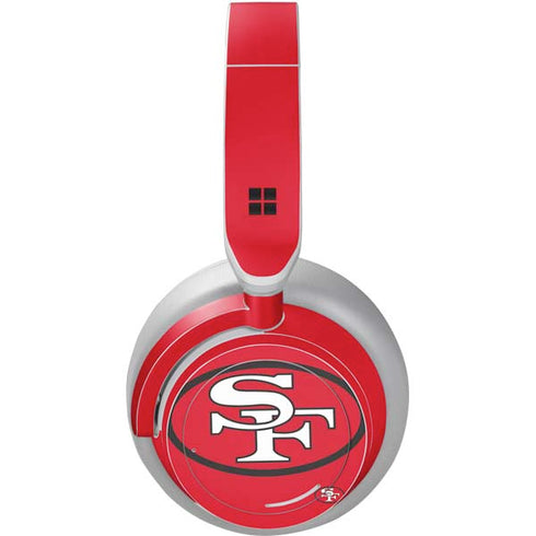 NFL San Francisco 49ers Retro Logo Surface Headphones Skin
