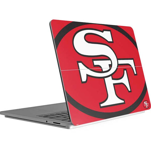 NFL San Francisco 49ers Retro Logo Surface Laptop Studio Skin