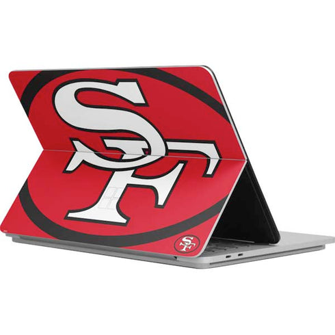 NFL San Francisco 49ers Retro Logo Surface Laptop Studio Skin