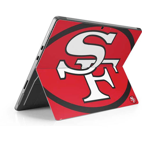 NFL San Francisco 49ers Retro Logo Surface Pro 8 Skin