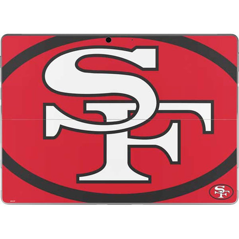 NFL San Francisco 49ers Retro Logo Surface Pro 9 Skin