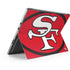 NFL San Francisco 49ers Retro Logo Surface Pro 9 Skin
