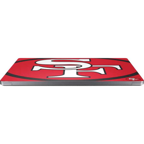 NFL San Francisco 49ers Retro Logo Universal Laptop 12in (9.8 x 6.8in) Skin