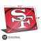 NFL San Francisco 49ers Retro Logo Universal Laptop 15in (12.2 x 8.8in) Skin