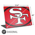 NFL San Francisco 49ers Retro Logo Universal Laptop 17in (13.8 x 10in) Skin