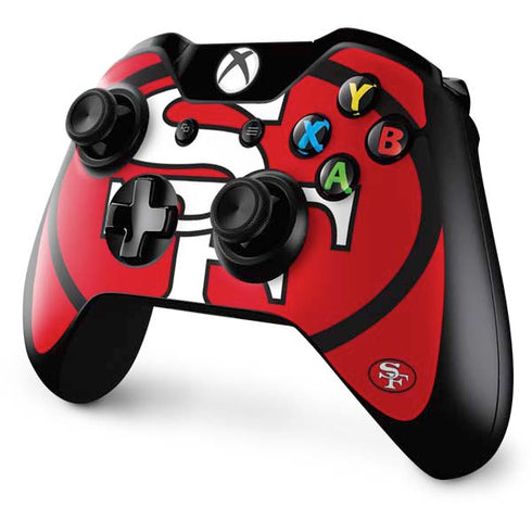 NFL San Francisco 49ers Retro Logo Xbox One Controller Skin