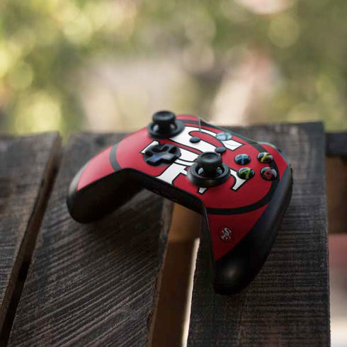NFL San Francisco 49ers Retro Logo Xbox One S Controller Skin