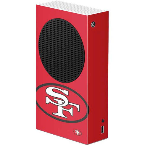 NFL San Francisco 49ers Retro Logo Xbox Series S Console Skin