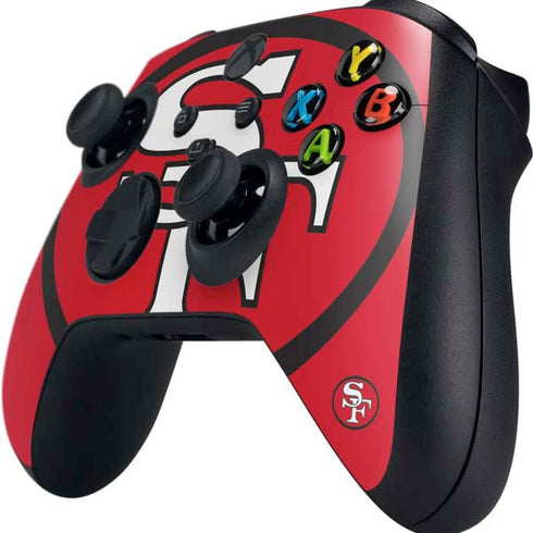 NFL San Francisco 49ers Retro Logo Xbox Series X Controller Skin