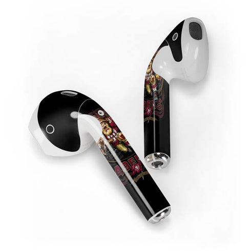 Liquid Blue NFL San Francisco 49ers Running Back Apple AirPods Skin