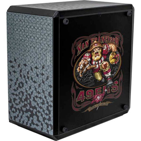 Liquid Blue NFL San Francisco 49ers Running Back Cooler Master MasterBox Q300L Mini Tower Skin