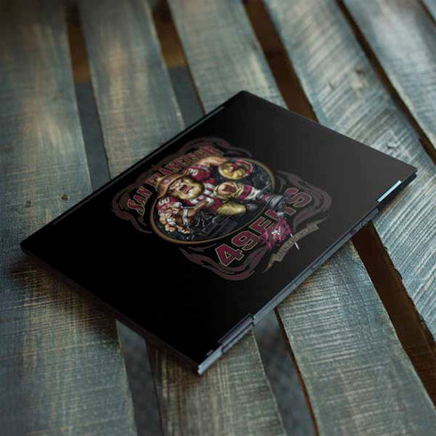 Liquid Blue NFL San Francisco 49ers Running Back HP Envy Skin