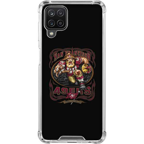 Liquid Blue NFL San Francisco 49ers Running Back Galaxy A12 Clear Case